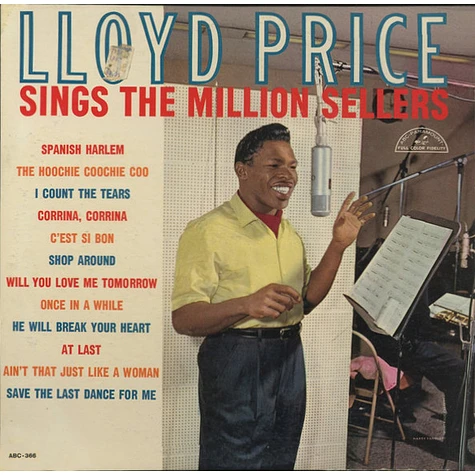 Lloyd Price And His Orchestra - Lloyd Price Sings The Million Sellers