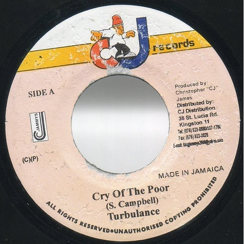 Turbulence - Cry Of The Poor