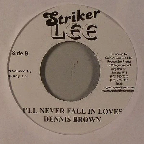 Dennis Brown - Promise Land / I'll Never Fall In Loves