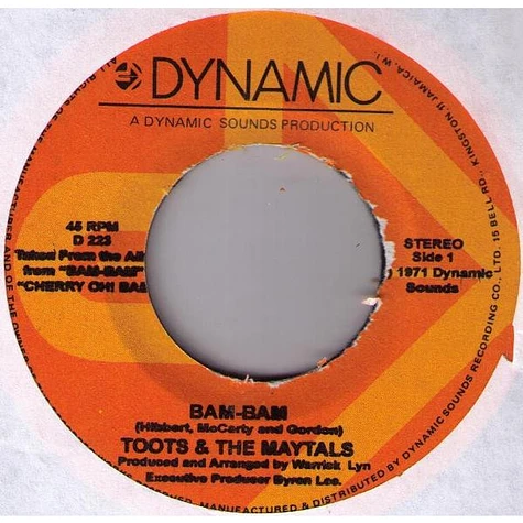 Toots & The Maytals - Bam-Bam / Pomps And Pride