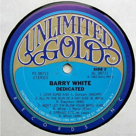 Barry White - Dedicated