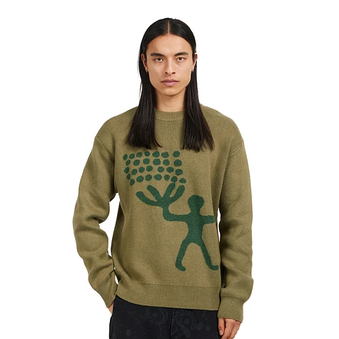 Outlet Early man images sweater