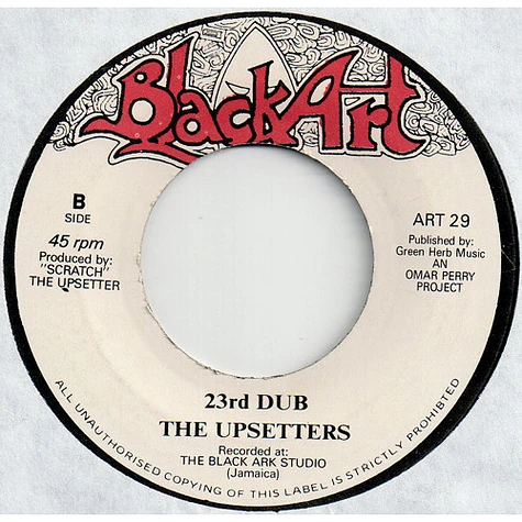 Jooks & Big Youth / The Upsetters - 23rd Psalm / 23rd Dub