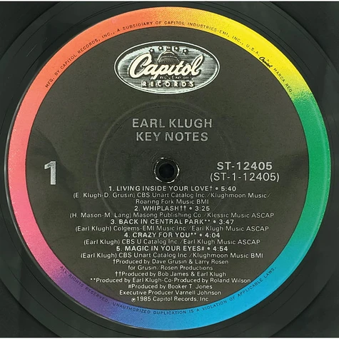 Earl Klugh - Key Notes