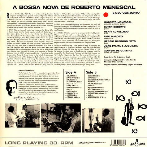 Roberto Menescal - A Bossa Nova De Roberto Menescal Limited Edition