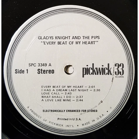 Gladys Knight And The Pips - Every Beat Of My Heart