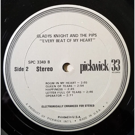 Gladys Knight And The Pips - Every Beat Of My Heart