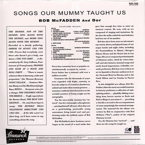 Bob & Dor Mcfadden - OST Songs Our Mummy Taught Us