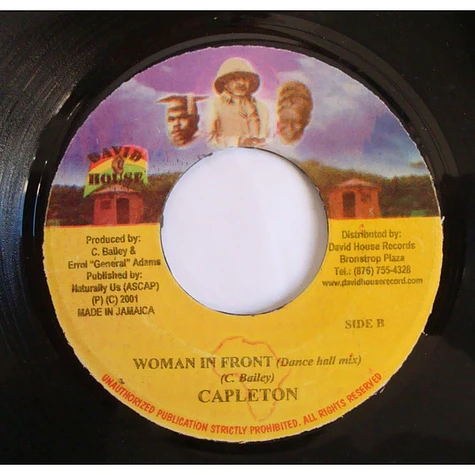 Capleton - Woman In Front