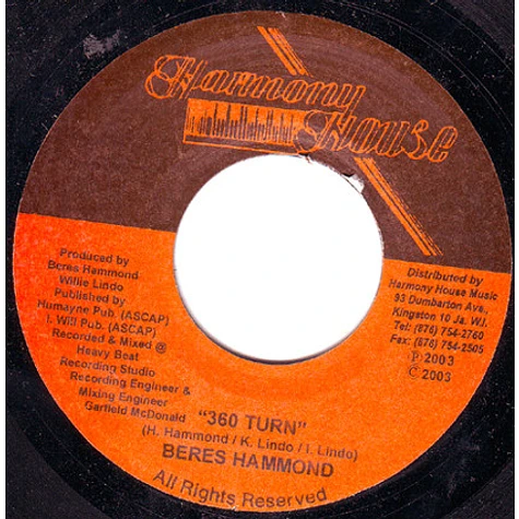 Beres Hammond - 360 Turn