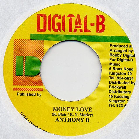 Anthony B - Money Love