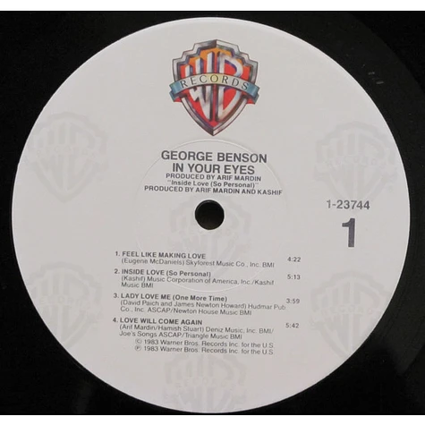 George Benson - In Your Eyes