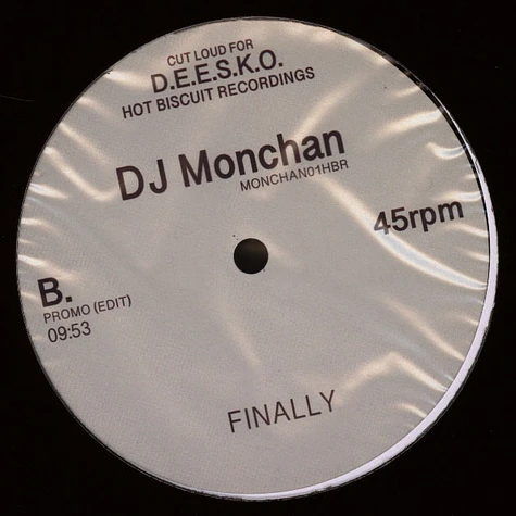 DJ Monchan - Silent Dub / Finally