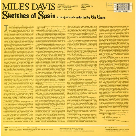 Miles Davis - Sketches Of Spain