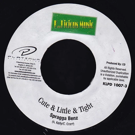 Spragga Benz - Cute & Little & Tight