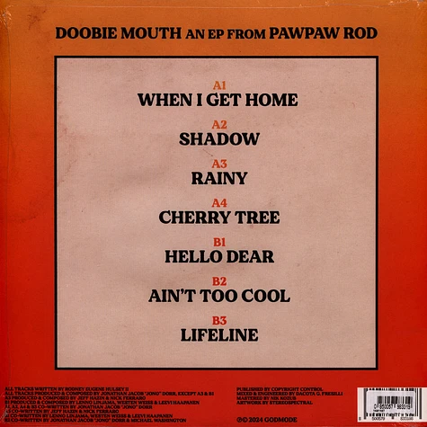 Pawpaw Rod - Doobie Mouth An EP From Pawpaw Rod