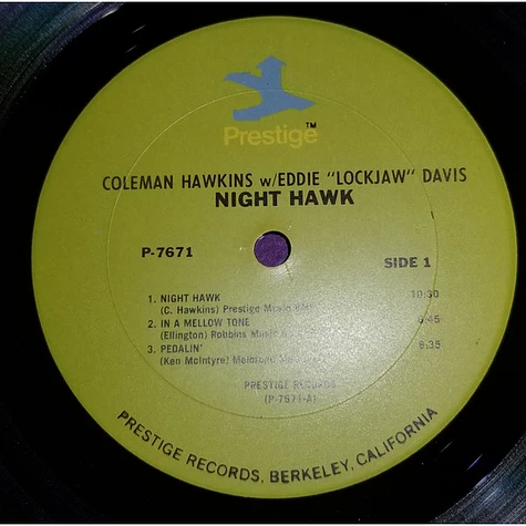 Coleman Hawkins - Night Hawk