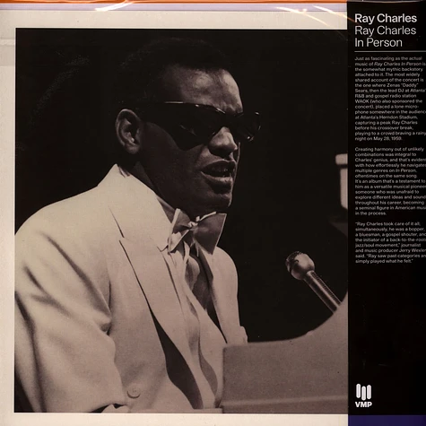 Ray Charles - Ray Charles In Person Vinyl Me, Please Edition