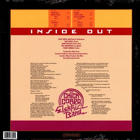 Chick Corea Elektric Band - Inside Out