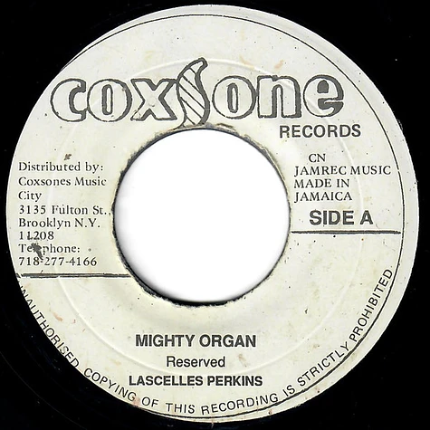 Lascelles Perkins / Flaming Ember - Mighty Organ / Westbound No. 9