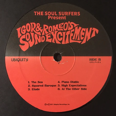 The Soul Surfers Present: Igor Zhukovsky & Romeo Miussky - Sound Excitement