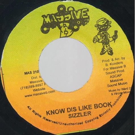 Sizzla / King Kong - Know Dis Like Book / They Don't Know