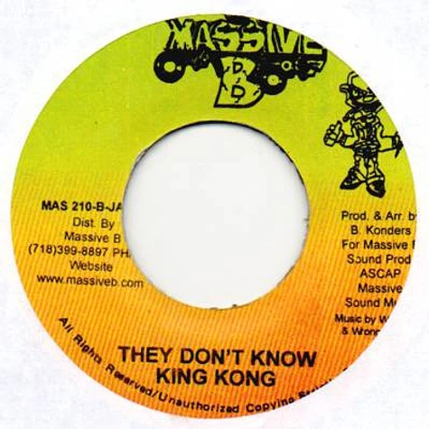 Sizzla / King Kong - Know Dis Like Book / They Don't Know