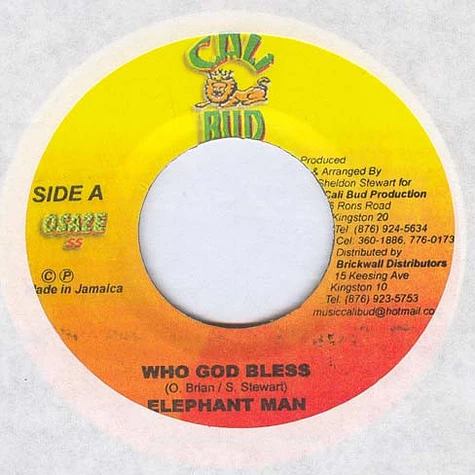 Elephant Man - Who God Bless