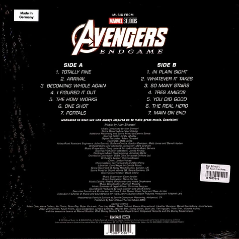 Alan Silvestri - OST Music From Avengers: Endgame