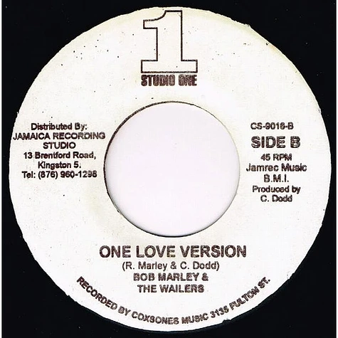 Bob Marley & The Wailers - One Love