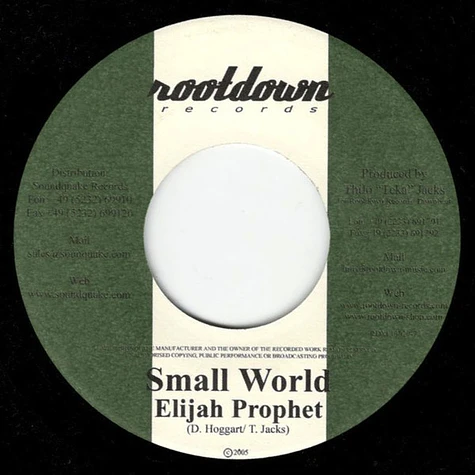 Elijah Prophet / Nosliw - Small World / Musik