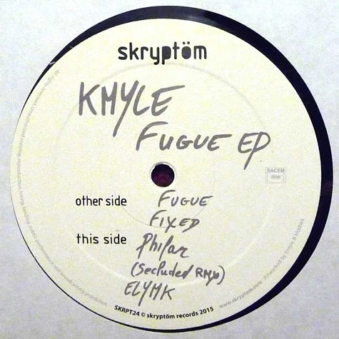 Kmyle - Fugue EP