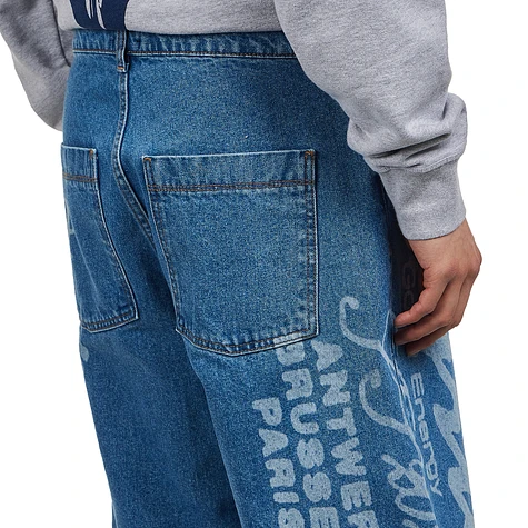 Arte Antwerp - Two Prints Denim Shorts