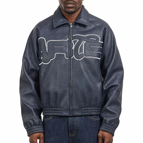Arte Antwerp - Big Logo Leather Jacket