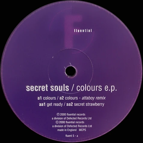 Secret Souls - Colours E.P.