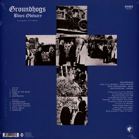 The Groundhogs - Blues Obituary Golden Vinyl Edition