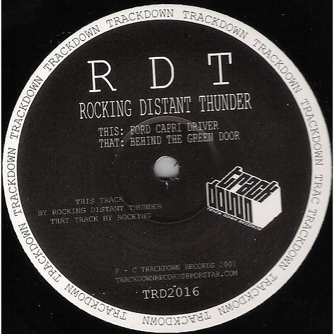 Rocking Distant Thunder - Ford Capri Driver / Behind The Green Door