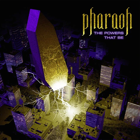 Pharaoh - The Powers That Be Black Vinyl Edition