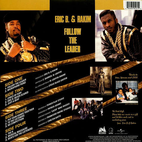 Eric B. & Rakim - Follow The Leader Violet Vinyl Edition