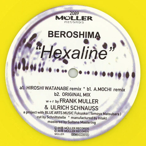 Beroshima - Hexaline EP