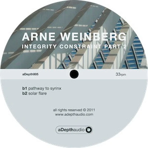 Arne Weinberg - Integrity Constraint Part 2