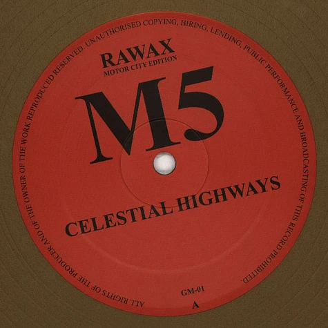 M5 (Gerald Mitchell) - Celestial Highways Gold Colored Vinyl Edition