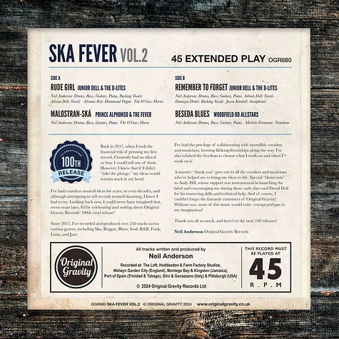 V.A. - Ska Fever Volume 2