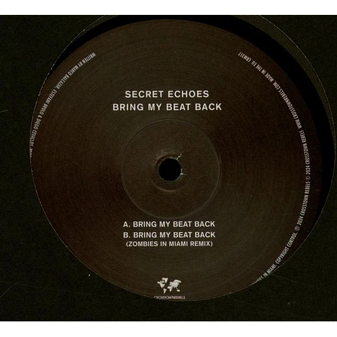 Secret Echoes - Bring My Beat Back