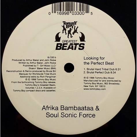 Afrika Bambaataa & Soulsonic Force - Looking For The Perfect Beat