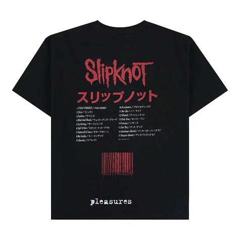 PLEASURES x Slipknot - Self Titled Heavyweight Shirt