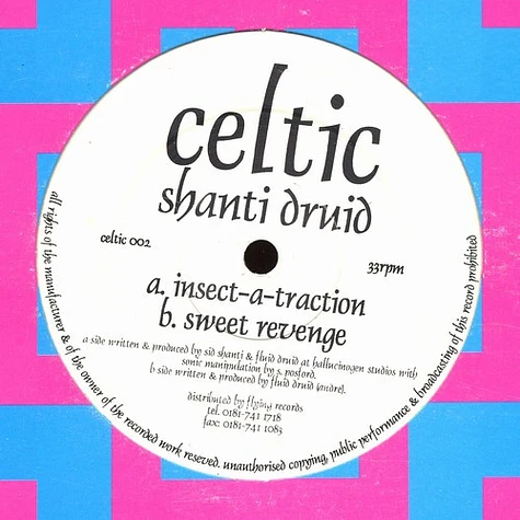 Shanti Druid - Insect-A-Traction / Sweet Revenge