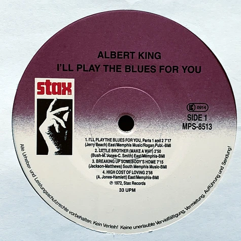 Albert King - I'll Play The Blues For You