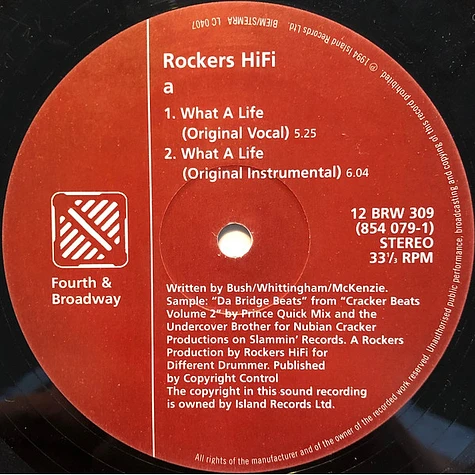 Rockers Hi-Fi - What A Life!