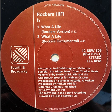 Rockers Hi-Fi - What A Life!